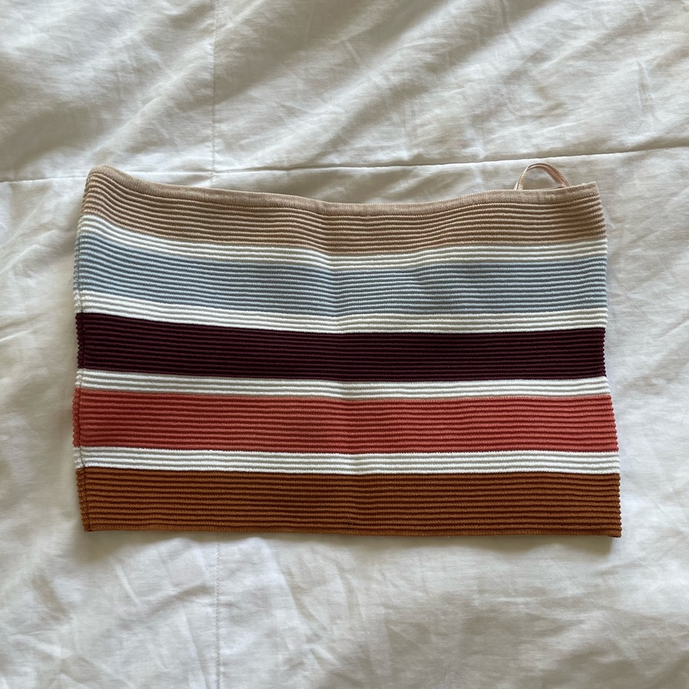 LA Hearts striped tube top!